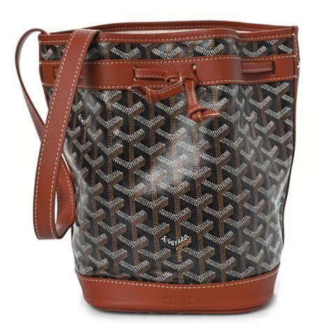 goyard petit flot bucket|petit flot bucket bag price.